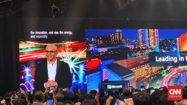 CEO Microsoft Satya Nadella mengumumkan investasi di Indonesia senilai US$1,7 miliar atau sekitar Rp27,6 triliun. Buat apa aja?