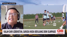 VIDEO: Kalah Dari Uzbekistan, Garuda Muda Berjuang Demi Olimpiade