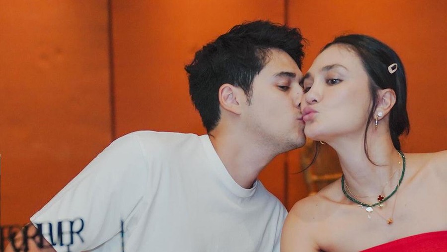 Luna Maya rayakan ulang tahun Maxime Bouttier