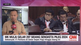 MK Mulai Gelar 297 Sidang Sengketa Pileg 2024