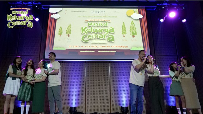 Kisah Keluarga Cemara diadaptasi jadi pertunjukan musikal yang akan digelar selama 22 hari.