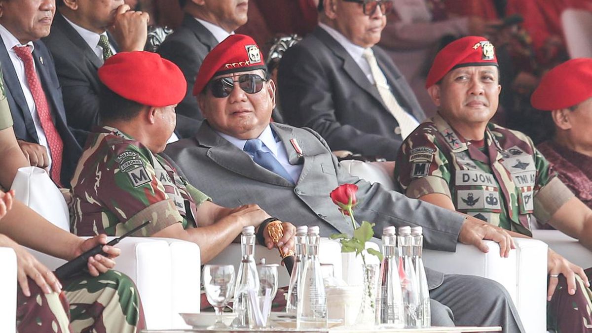 Prabowo Resmi Tetapkan Kopassus, Marinir, Kopasgat Dipimpin Bintang 3
