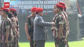 VIDEO: Prabowo Hadiri Upacara HUT Ke-72 Kopassus di Cijantung