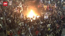 VIDEO: Ratusan Warga Israel Demo Desak Setop Agresi di Gaza