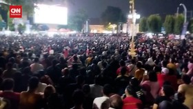 VIDEO: Kemeriahan Nobar Timnas U-23 vs Uzbekistan di Solo