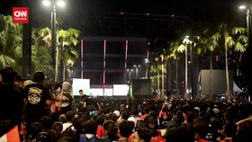 VIDEO: Momen Ribuan Pendukung Timnas Indonesia U-23 Ikut Nobar di GBK
