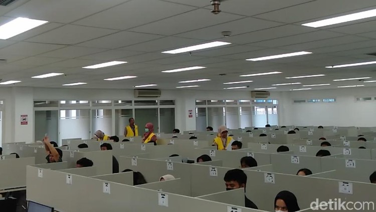 UTBK SNBT 2024 di UI Depok.