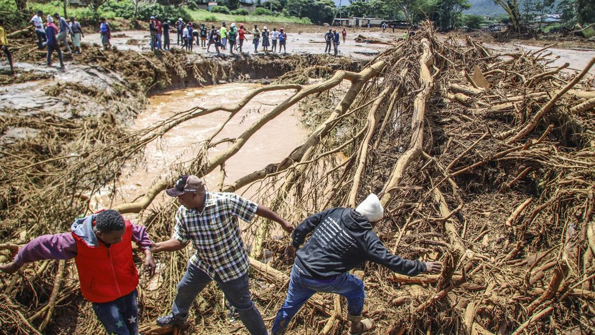 FOTO: Kenya Terluka Dihantam Banjir Dahsyat
