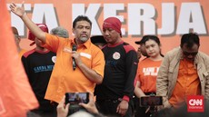 May Day Meriah di GBK, Partai Buruh Sanjung Jokowi dan Kapolri