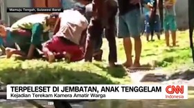 VIDEO: Cari Ayah, Anak Tenggelam