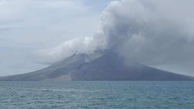 * Mengenal Gas Belerang Dioksida (SO2) yang Berasal dari Gunung Ruang