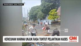 VIDEO: Kericuhan Warnai Unjuk Rasa Tuntut Pelantikan Kades