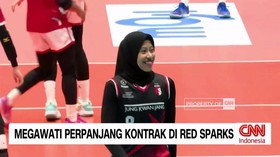 VIDEO: Megawati Perpanjang Kontrak di Red Sparks