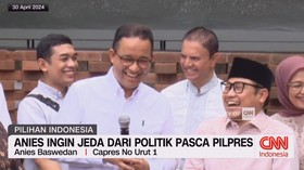 VIDEO: Anies Ingin Jeda Dari Politik Pasca Pilpres