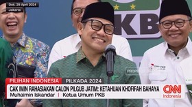 VIDEO: Cak Imin Rahasiakan Calon Pilgub Jatim:Ketahuan Khofifah Bahaya
