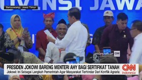 VIDEO: Presiden dan Menteri ATR/BPN Bagikan 10 Ribu Sertifikat Tanah