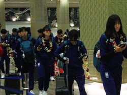 Jelang AFC U-17 Womens Asian Cup 2024, Timnas China dan Korsel Tiba di Bali