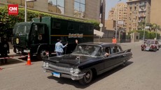VIDEO: Pawai Mobil-mobil Klasik di Jalanan Kota Kairo