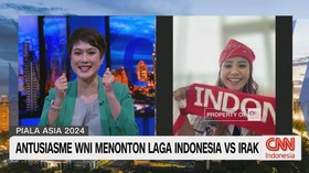 VIDEO: Antusiasme WNI Menonton Laga Indonesia VS Irak