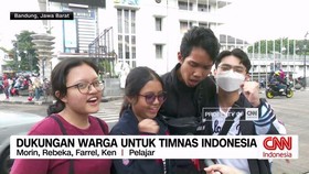 VIDEO: Dukungan Suporter Timnas Garuda Muda Vs Irak