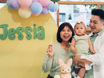 7 Potret Ultah Pertama Jessia Anak Greysia Polii, Sang Bunda Kejar Pesawat Demi Perayaan