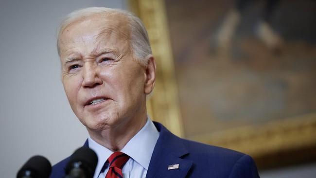 Joe Biden mengatakan marak demo bela Palestina di kampus AS sepekan terakhir tak ubah posisi kebijakan negaranya ke Israel. 