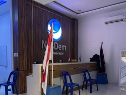 KPK Sita Kantor NasDem Labuhanbatu di Kasus Bupati Erik