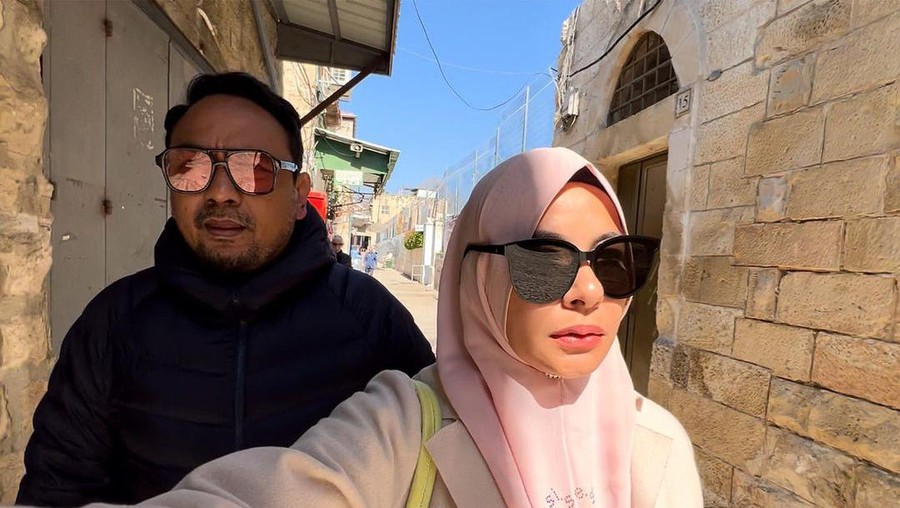 Meisya Siregar di Jerusalem