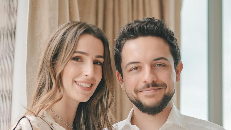 Pangeran Hussein dan Putri Rajwa