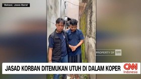 VIDEO: Pelaku Pembunuhan Wanita Dalam Koper Jalani Pemeriksaan