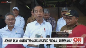 VIDEO: Presiden Jokowi Optimis Indonesia Menang