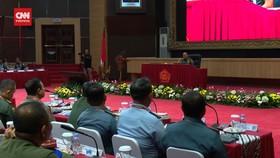 VIDEO: TNI-Polri Rapat Bareng Bahas Prajurit dan Anggota di Lapangan