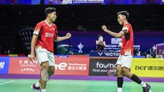 Hasil Thailand Open: Bungkam Ganda Malaysia, Bagas/Fikri ke 16 Besar
