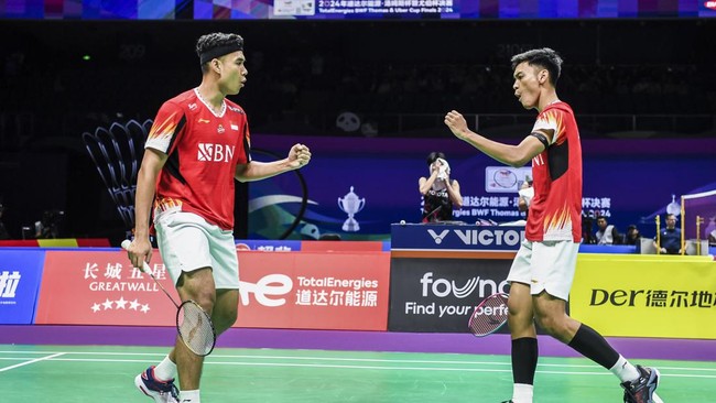 Bagas/Fikri Melaju ke 16 Besar Thailand Open Usai Tekuk Ganda Malaysia