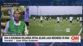 VIDEO: Do'a & Dukungan Keluarga Witan Jelang Laga Indonesia Vs Irak