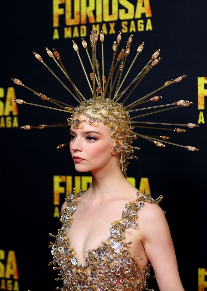 SYDNEY, AUSTRALIA - MAY 02: Chris Hemsworth and Anya Taylor-Joy attend the Australian premiere of