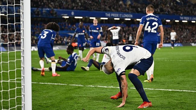 Hasil Liga Inggris: Chelsea Gilas Tottenham Hotspur