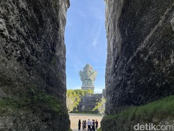 Menyingkap Makna Mahakarya Patung GWK, Lambang Dewa Pelindung Semesta