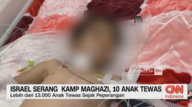 Israel Serang Kamp Maghazi, 10 Anak Tewas