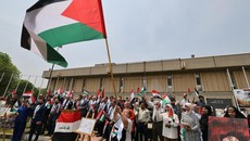 Ikut 'Jejak' AS, Mahasiswa di Irak Gelar Demo Pro-Palestina