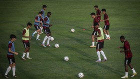 FOTO: Timnas Indonesia U-20 Genjot Fisik Jelang Piala AFF U-19 2024