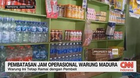VIDEO: Jam Operasional Warung Madura Dibatasi, Pembeli Tetap Ramai