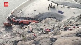 VIDEO: Bus Terjun ke Jurang di Pakistan, 20 Penumpang Tewas