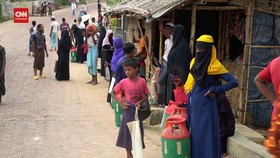 VIDEO: Pengungsi Rohingya di Bangladesh Sengsara Imbas Gelombang Panas