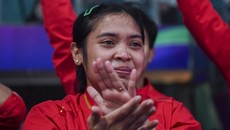 Pemain Indonesia Menangis Usai Lolos ke Semifinal Uber Cup 2024