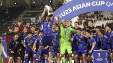 FOTO: Menang Dramatis, Jepang Juara Piala Asia U-23