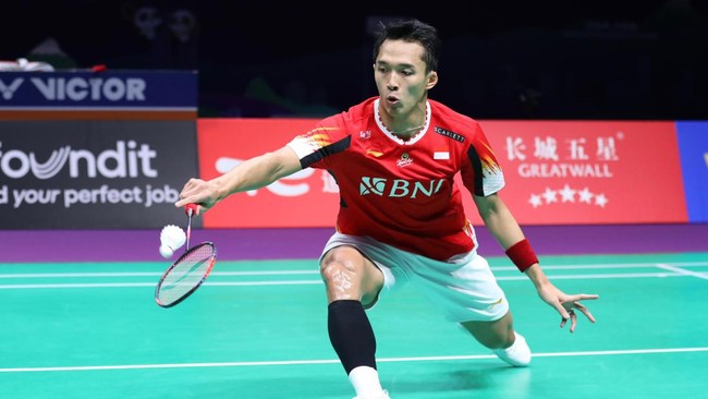 Tunggal putra Indonesia Jonatan Christie mengungkap penyebab kalah dari wakil China di babak 16 besar Denmark Open 2024.