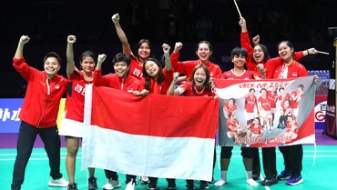 Indonesia Lolos ke Final Uber Cup 2024, Penantian 16 Tahun Berakhir