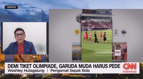VIDEO: Demi Tiket Olimpiade, Garuda Muda Harus Pede