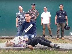Rekonstruksi Begal Tewaskan Mahasiswi Unsri, Kekasih Tak Kuasa Tahan Tangis